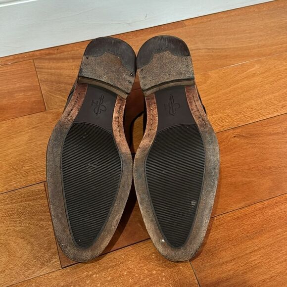 Cole Haan Mens Cap Toe C10840 Burgundy Leather Lace-up Oxfords Madison SZ 10.5M - Picture 12 of 15